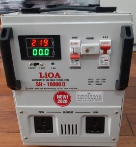  Ổn áp 1 pha Lioa10kVA SH – 10000 II